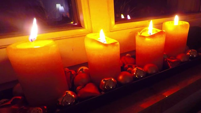 Weihnachtskerze