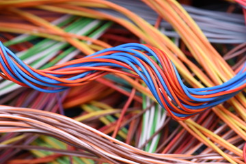 Cables and Wires Closeup