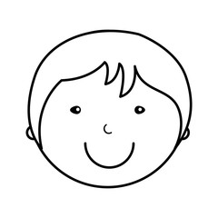 Fototapeta premium young man avatar character vector illustration design