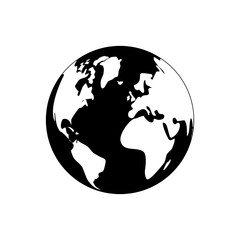 Isolated world earth icon vector illustration graphic design