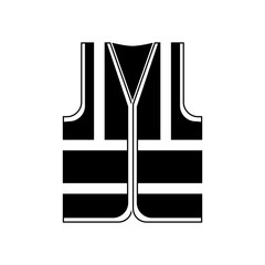 Industry vest isolated icon vector illustration graphic design
