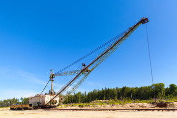 multi bucket excavator, absetzer
