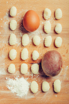 Homemade italian gnocchi