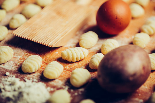 Homemade italian gnocchi