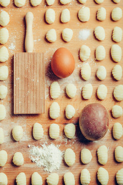 Homemade italian gnocchi