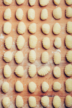 Homemade italian gnocchi