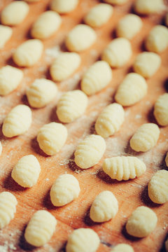 Homemade italian gnocchi