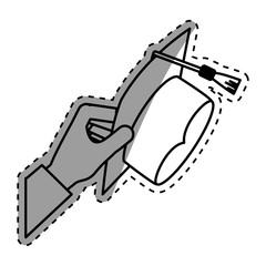 Isolated graduation hat icon vector illustration graphic design