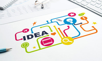 Network media background