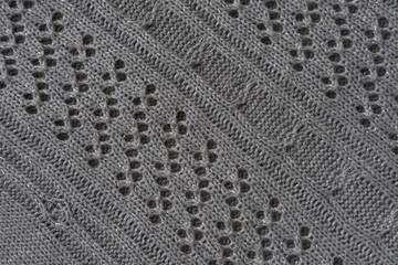 patterned knitted voluminous textile background