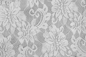patterned openwork lace textile background