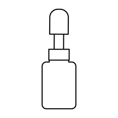 droplet laboratory isolated icon vector illustration design