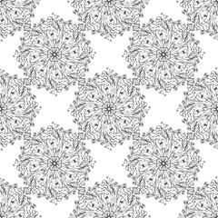 Floral seamless pattern.