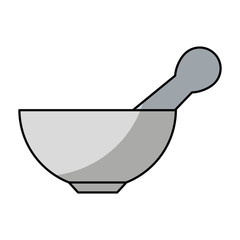 laboratory grinder isolated icon vector illustration design