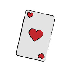 Casino card game concept icon vector illustration graphic design