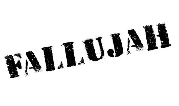 Fallujah stamp rubber grunge