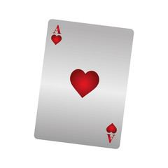 Casino card game concept icon vector illustration graphic design