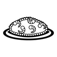 delicious japanese food isolated icon vector illustration design