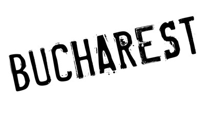 Bucharest stamp rubber grunge