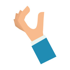 Hand holding something icon vector illustration graphic design