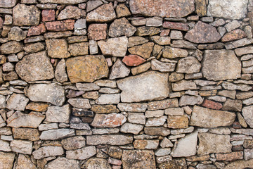 Rural house stone texture
