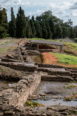 Fototapeta na wymiar Ancient roman ruins of Mirobriga