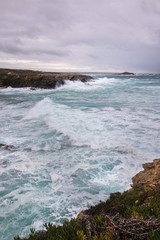 Porto Covo rough coastline sea