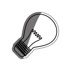 Bulb or big idea icon vector illustration graphic design