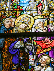 Stained Glass - Saint Livinus