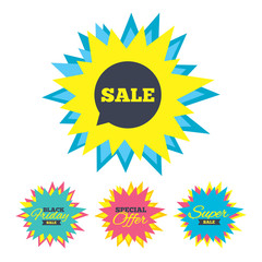 Sale sign icon. Special offer symbol.