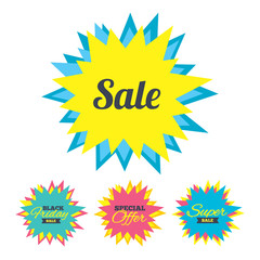 Sale sign icon. Special offer symbol.