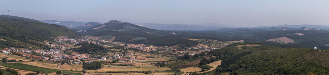 Fototapeta na wymiar Rio Maior panoramic view