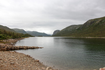 end of the fjord