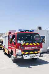 Portuguese fireman truck