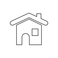 House estate symbol icon vector illustration graphic design