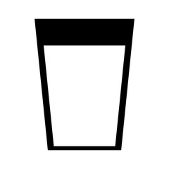 milk glass fresh isolated icon vector illustration design