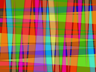 Abstract Digital Overlapping Pattern Vertical Horizontal