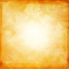 Hand painted gold background with various Christmas overlays