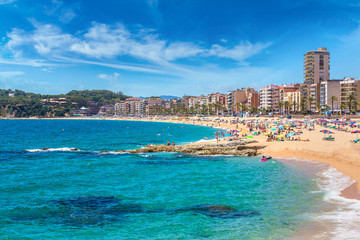 Obraz premium Beaches in Lloret de Mar