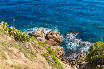 Coast near Tossa de Mar
