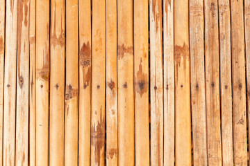 Obraz premium Vertical old bamboo floor