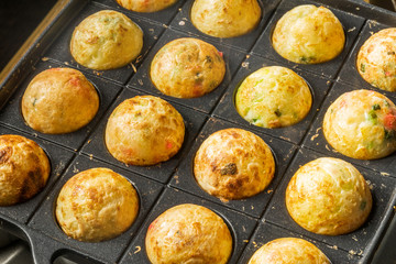 たこ焼き　octopus dough balls Takoyaki japanese food