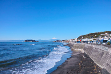 七里ガ浜からの風景