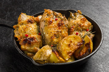 チキンの香草焼き　 Herb grill of the chicken