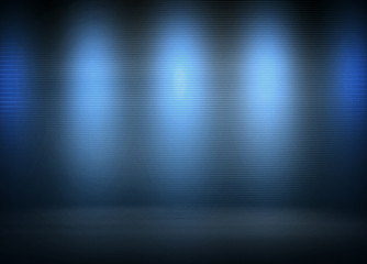 textured of blue metal background