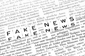 Fototapeta premium Fake News