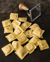 fresh ravioli
