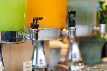 Guava juice buffet self service in morning at hotal