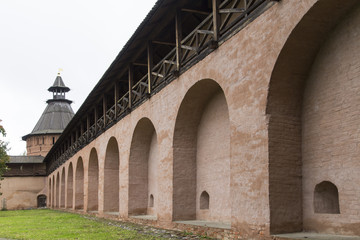 Obraz premium savior monastery of st.euthymias in suzdal,russia