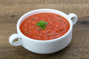 Gazpacho - Spanish tomato soup
